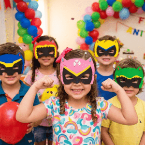 Máscaras Power Rangers Em Eva Para Lembrancinha De Festa Infantil Com 10 Unidades