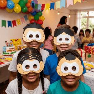 Máscaras Turma Da Mônica Em Eva Para Lembrancinha De Festa Infantil Com 10 Unidades