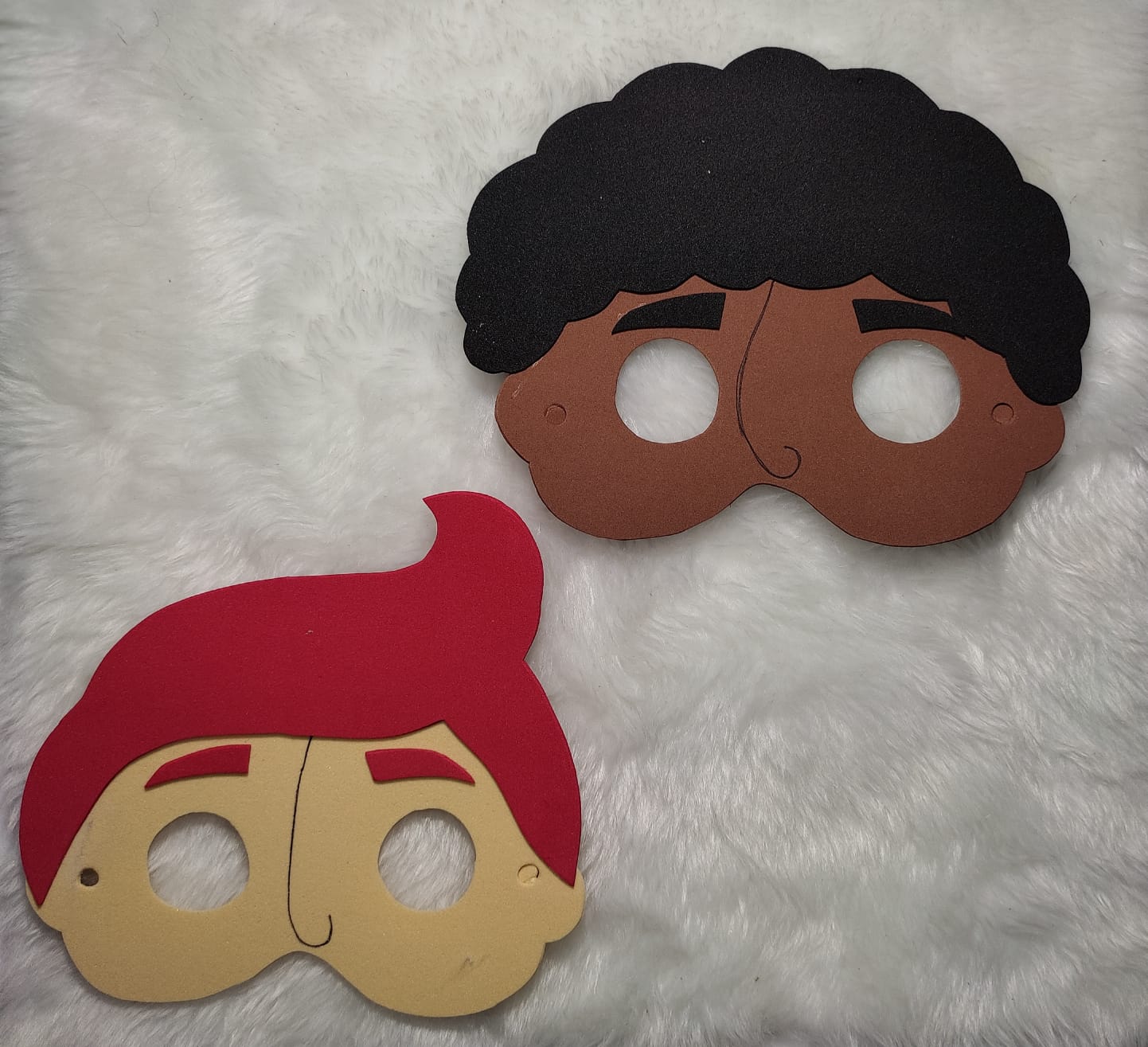 Máscaras Mundo Bita Em Eva Para Lembrancinha De Festa Infantil Com 10 Unidades - Imagem 4