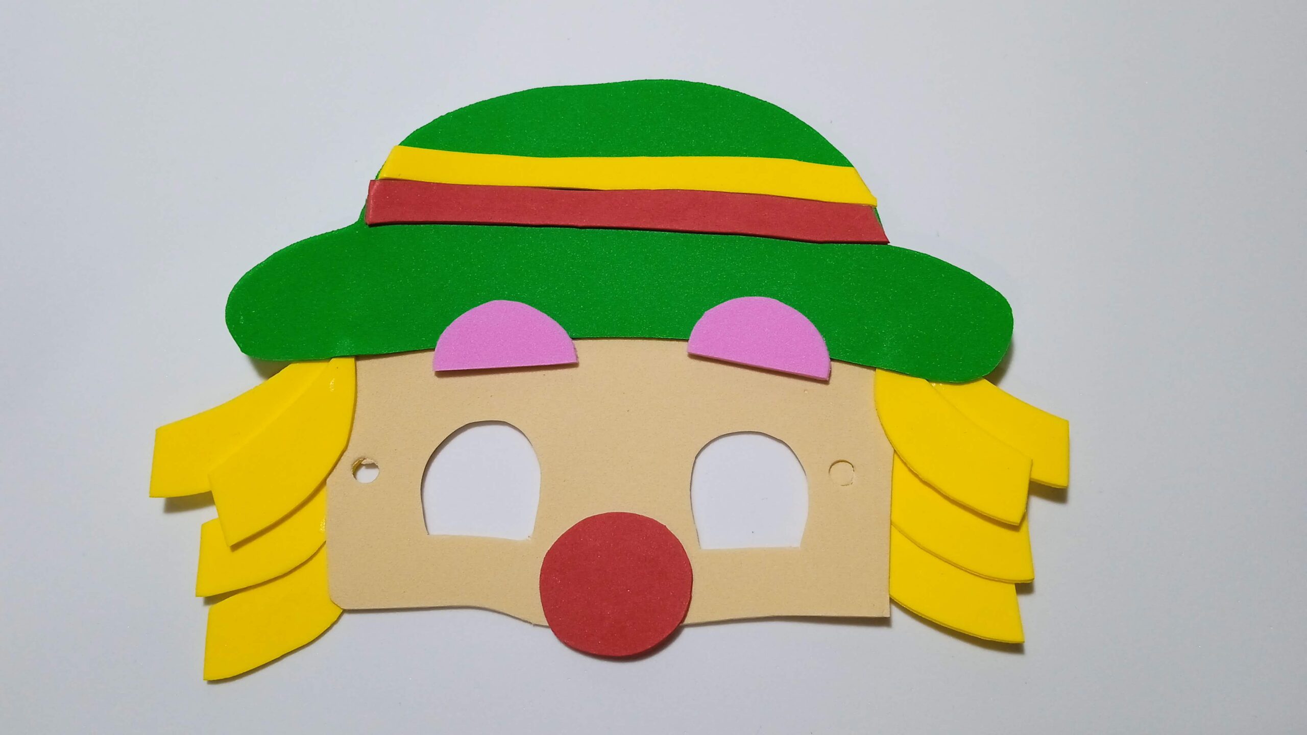 Máscaras Patati e Patatá Em Eva Para Lembrancinha De Festa Infantil Com 10 Unidades - Imagem 2
