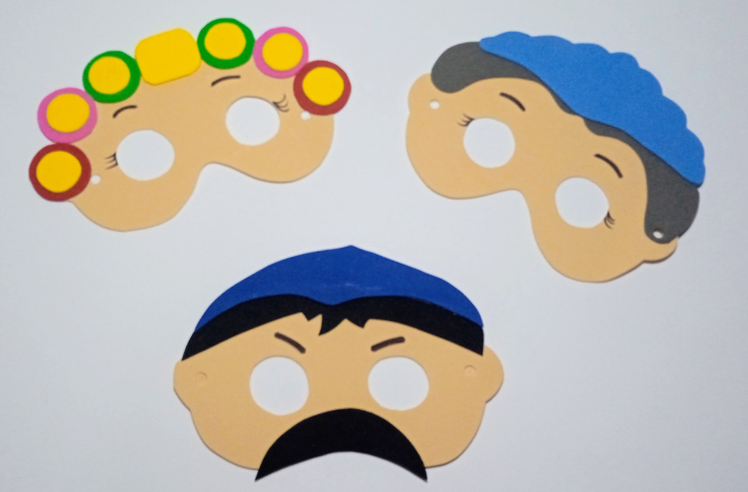 Máscaras Turma Do Chaves Em Eva Para Lembrancinha De Festa Infantil Com 10 Unidades - Imagem 4