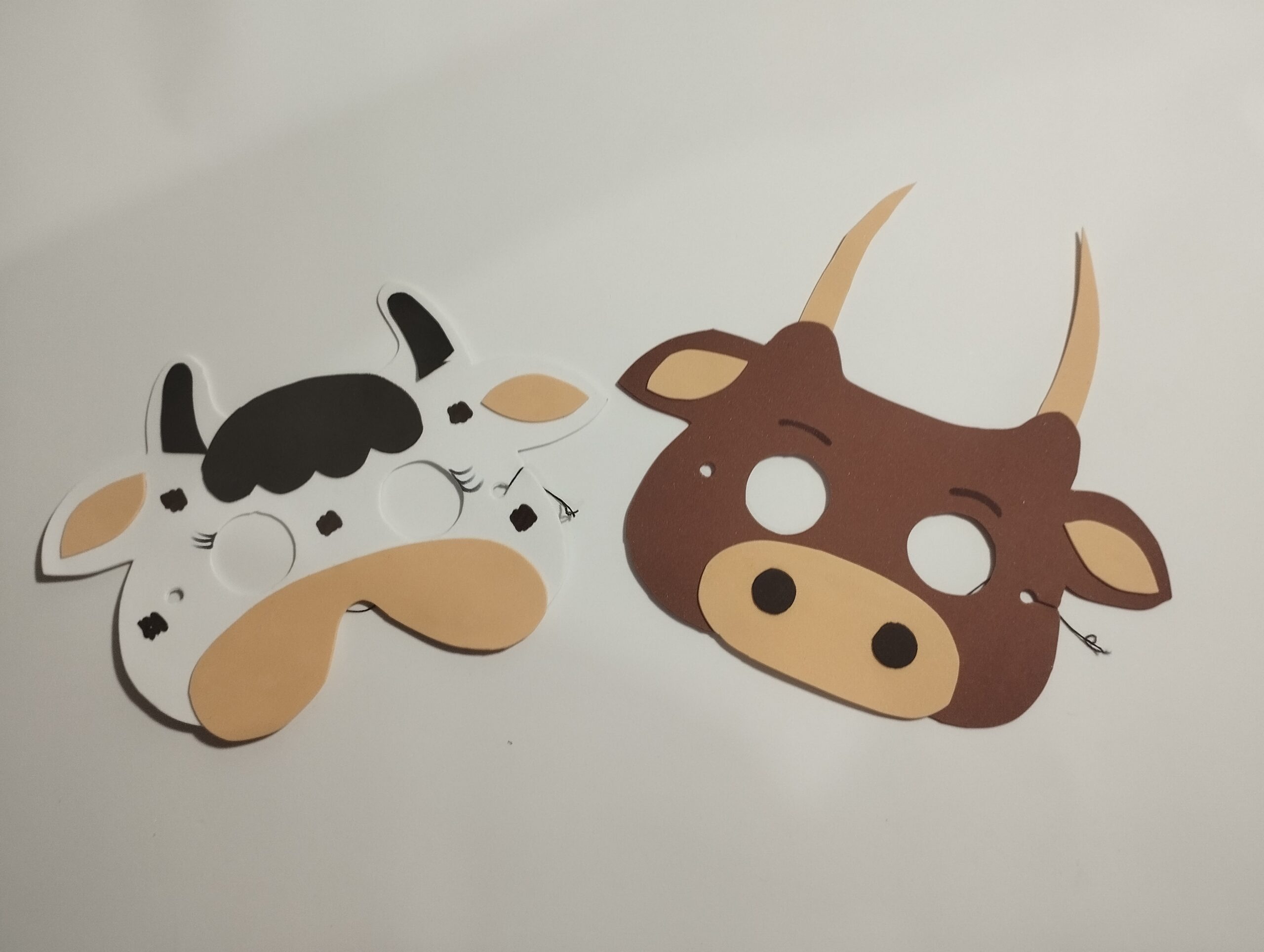 Máscaras Animais Da Fazendinha Em Eva Para Lembrancinha Festa Infantil Com 10 Unidades - Imagem 4