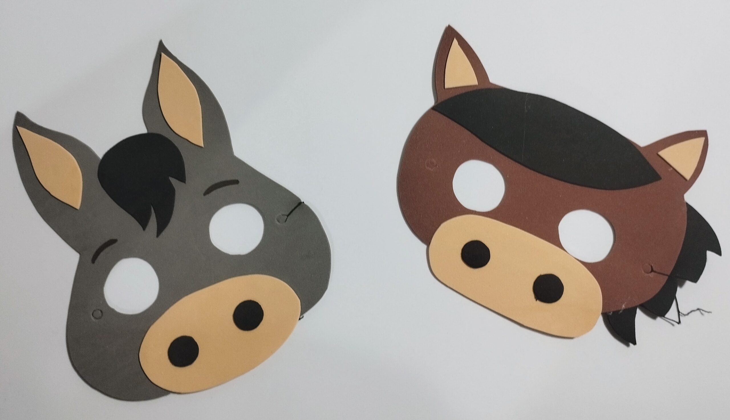 Máscaras Animais Da Fazendinha Em Eva Para Lembrancinha Festa Infantil Com 10 Unidades - Imagem 5