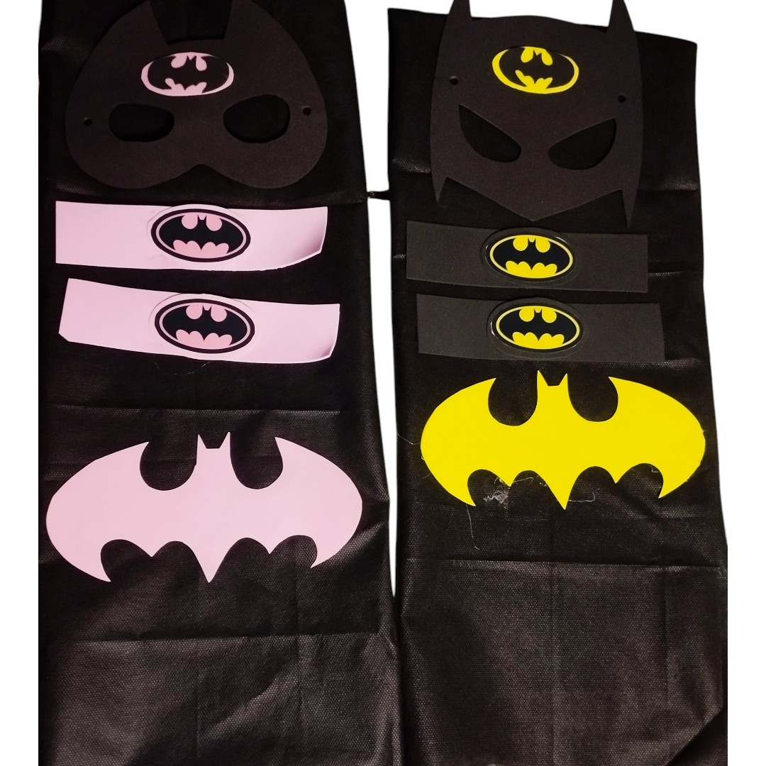 Kit Lembrancinha Liga Da Justiça Com Capa De TNT e 2 braceletes de EVA Para Lembrancinha de Festa InfantilCom 10 Unidades - Imagem 5