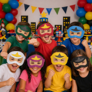Máscaras Ninjago Em Eva Para Lembrancinha Festa Infantil Com 10 Unidades