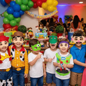 Máscaras Toy Story Toda Em Eva Para Lembrancinha De Festa Infantil Com 10 Unidades